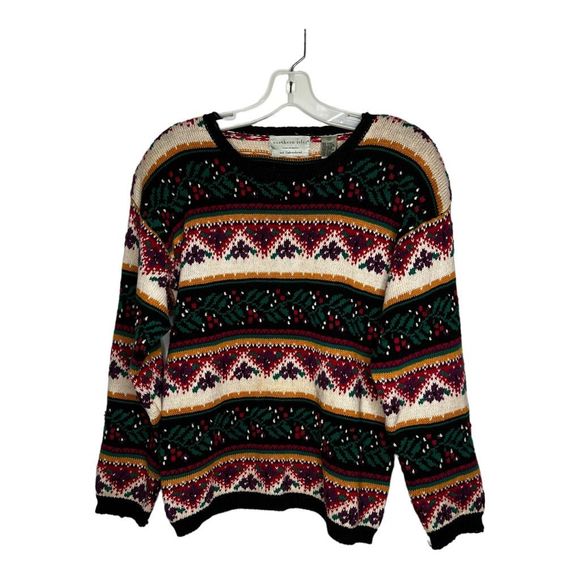 Vintage Northern Isles‎ Hand Embroidered Sweater - Picture 1 of 6